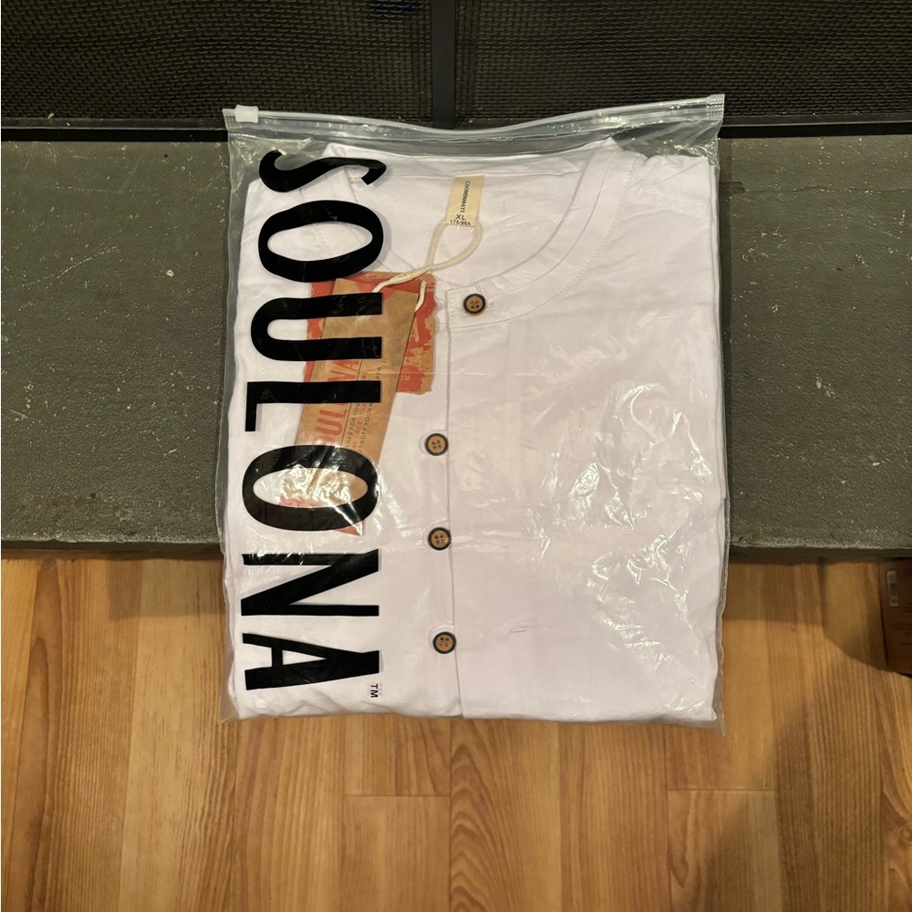 White Button-Up Shirt